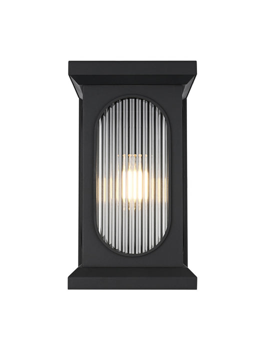 Elegant Lighting - OD417W17BK - One Light Outdoor Wall Sconce - Sevyn - Black