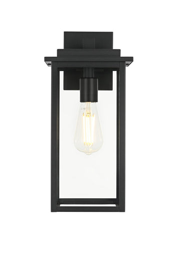 Kaysen One Light Outdoor Wall Sconce Black