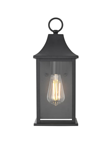 Shepard One Light Outdoor Wall Sconce Black