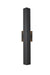 Elegant Lighting - OD505W24BK - LED Outdoor Wall Sconce - Troy - Black