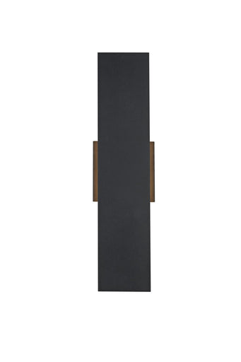 Waylen LED Outdoor Wall Sconce Black