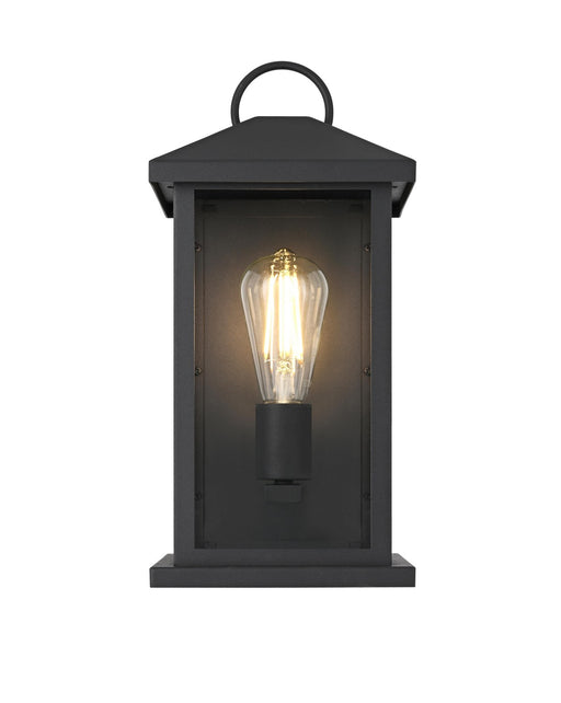 Elegant Lighting - OD411W15BK - One Light Outdoor Wall Sconce - Neil - Black