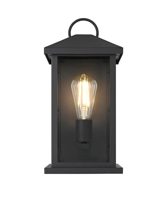 Elegant Lighting - OD411W15BK - One Light Outdoor Wall Sconce - Neil - Black