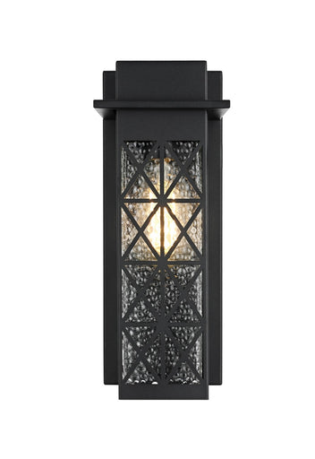Wildey One Light Outdoor Wall Sconce Black