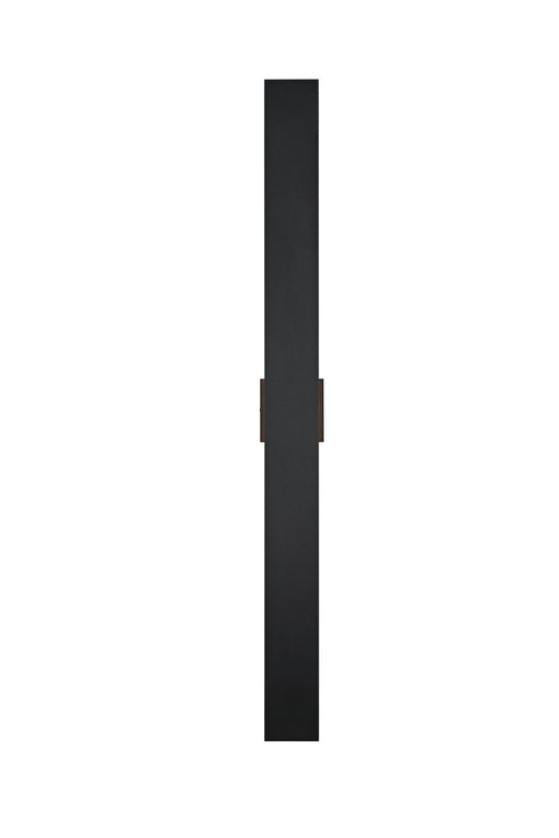 Elegant Lighting - OD506W48BK - LED Outdoor Wall Sconce - Waylen - Black