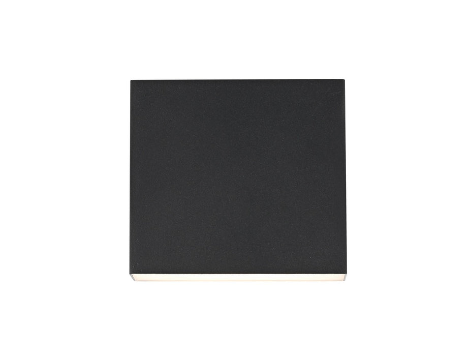 Elegant Lighting - OD510W5BK - LED Outdoor Wall Sconce - Creed - Black