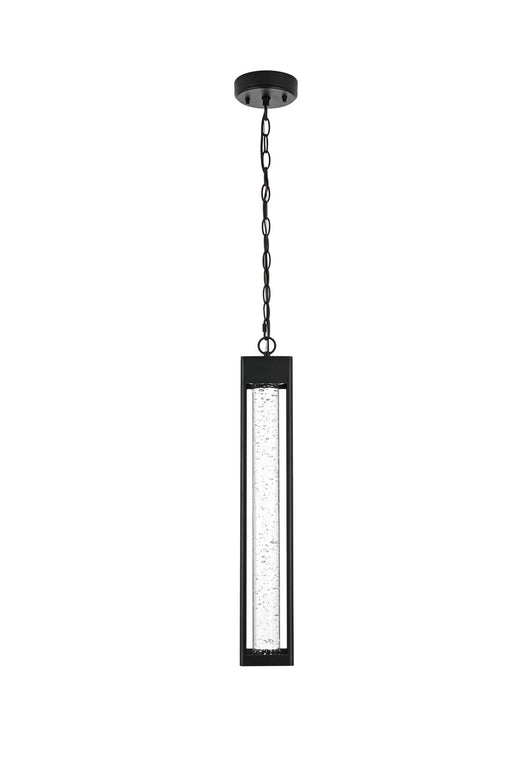 Elegant Lighting - OD604H23BK - LED Outdoor Pendant - Amaris - Black