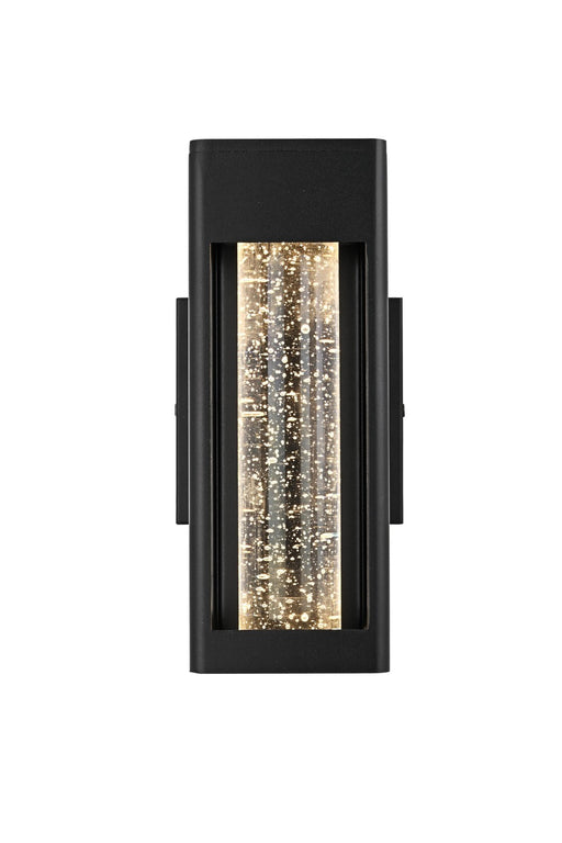Elegant Lighting - OD604W10BK - LED Outdoor Wall Sconce - Amaris - Black