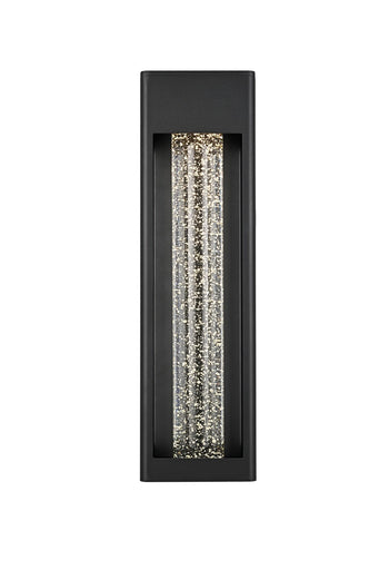 Amaris LED Outdoor Wall Sconce Black