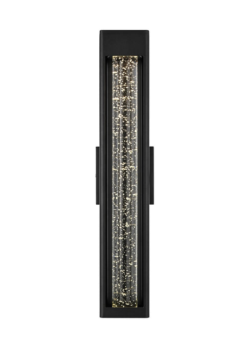 Elegant Lighting - OD604W22BK - LED Outdoor Wall Sconce - Amaris - Black