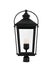 Elegant Lighting - OD605P27BK - Three Light Outdoor Post Mount - Luz - Black