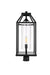 Elegant Lighting - OD606P26BK - One Light Outdoor Post Mount - Zora - Black