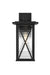 Elegant Lighting - OD607W15BK - One Light Outdoor Wall Sconce - Jada - Black
