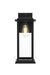 Elegant Lighting - OD611W17BK - One Light Outdoor Wall Sconce - Araceli - Black