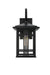 Elegant Lighting - OD613W14BK - One Light Outdoor Wall Sconce - Harley - Black