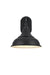 Elegant Lighting - OD804W14BK - One Light Outdoor Wall Sconce - Elian - Black