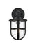Elegant Lighting - OD807W12BK - One Light Outdoor Wall Sconce - Hugo - Black