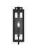 Elegant Lighting - OD809W17BK - One Light Outdoor Wall Sconce - Jairo - Black