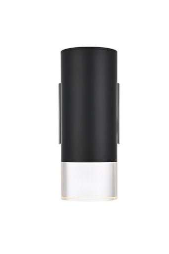 Jase LED Outdoor Wall Sconce Black