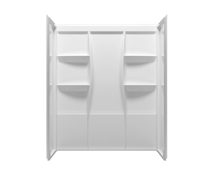 Elegant Lighting - SW1016036GW - Shower Wall Surround - Sterling - White