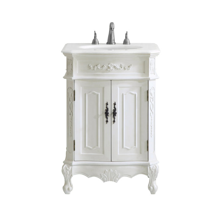 Elegant Lighting - VF-1006-VW - Single Bathroom Vanity - Danville - Antique white