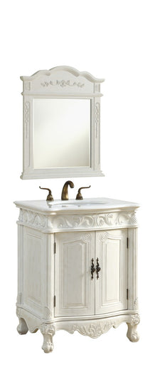 Danville Single Bathroom Vanity Antique white