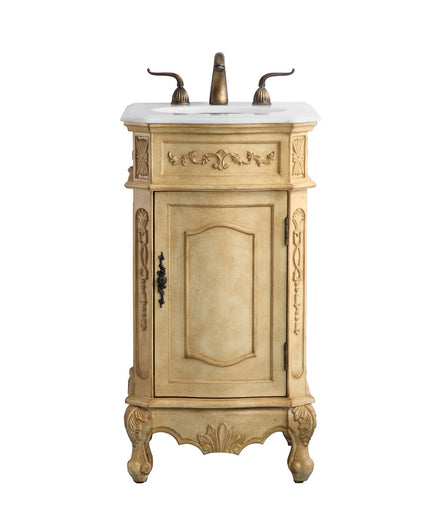 Danville Single Bathroom Vanity Antique beige