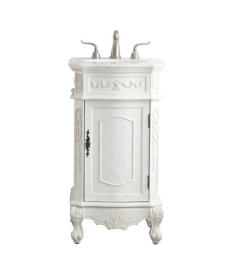 Danville Single Bathroom Vanity Antique white