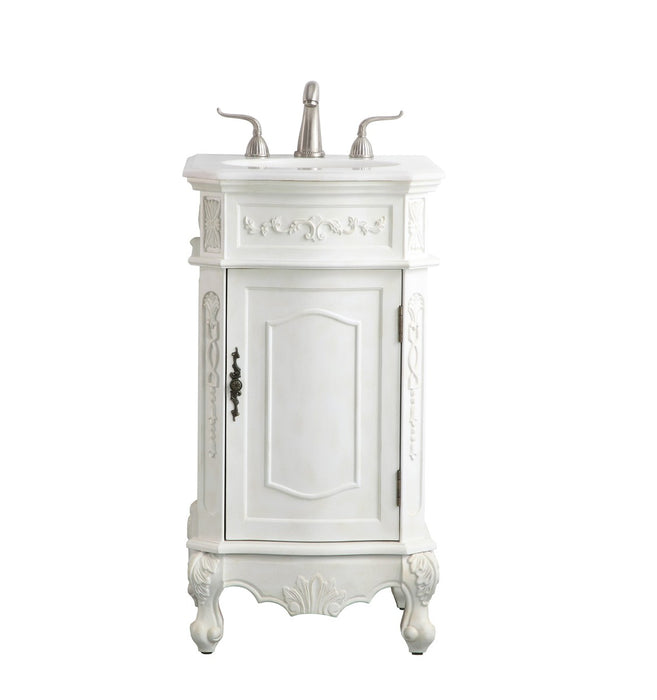 Elegant Lighting - VF10119AW-VW - Single Bathroom Vanity - Danville - Antique white