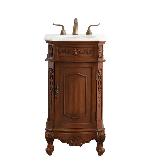 Elegant Lighting - VF10119TK-VW - Single Bathroom Vanity - Danville - Teak