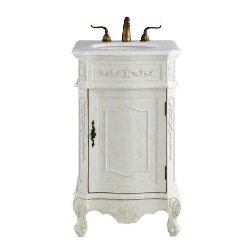 Danville Single Bathroom Vanity Antique white