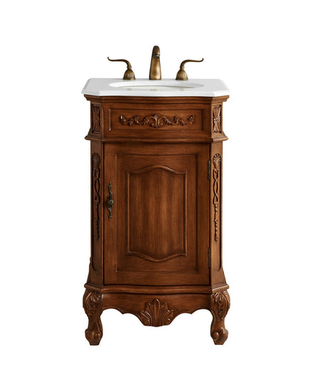 Danville Single Bathroom Vanity Teak