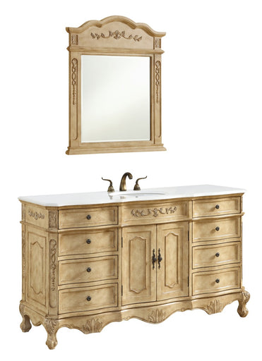 Danville Single Bathroom Vanity Antique beige