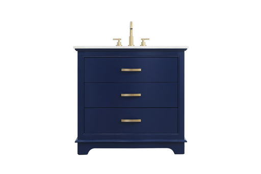 KNOX Bathroom Vanity Blue
