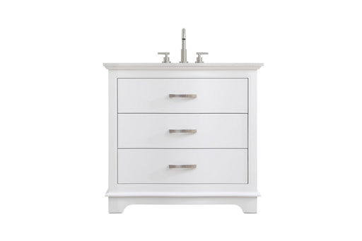 Elegant Lighting - VF10236WH - Bathroom Vanity - KNOX - White