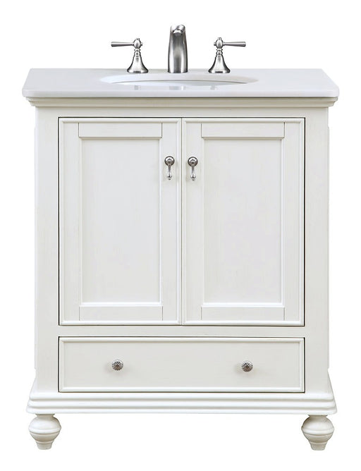Elegant Lighting - VF-1023-VW - Single Bathroom Vanity - Otto - Antique white