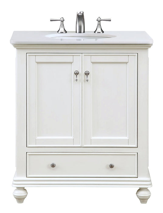 Elegant Lighting - VF-1023-VW - Single Bathroom Vanity - Otto - Antique white