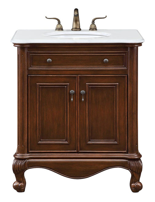 Elegant Lighting - VF-1032-VW - Single Bathroom Vanity - Berkshire - Brown