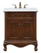 Elegant Lighting - VF-1032-VW - Single Bathroom Vanity - Berkshire - Brown