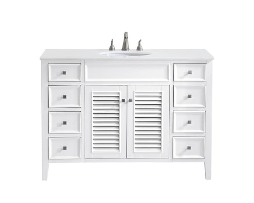 Cape Cod Single Bathroom Vanity Antique white