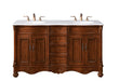 Elegant Lighting - VF-1048-VW - Double Bathroom Vanity - Windsor - Teak