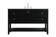 Elegant Lighting - VF16454BK - Bathroom Vanity - Theo - black