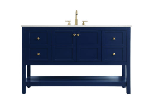 Elegant Lighting - VF16454BL - Bathroom Vanity - Theo - blue