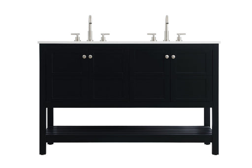 Elegant Lighting - VF16454DBK - Bathroom Vanity - Theo - black