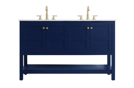 Theo Bathroom Vanity blue