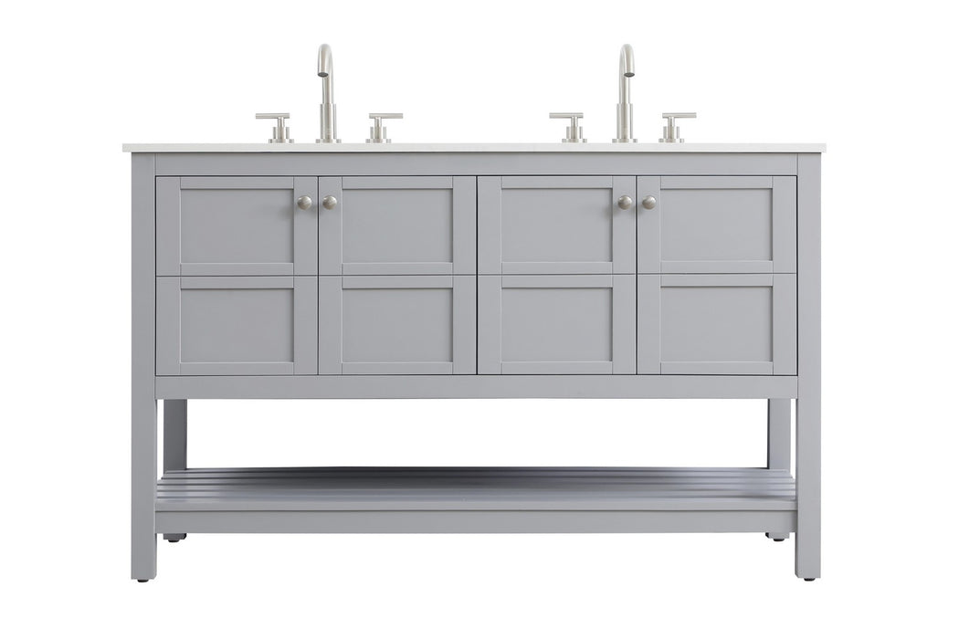 Elegant Lighting - VF16454DGR - Bathroom Vanity - Theo - grey
