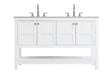 Elegant Lighting - VF16454DWH - Bathroom Vanity - Theo - white