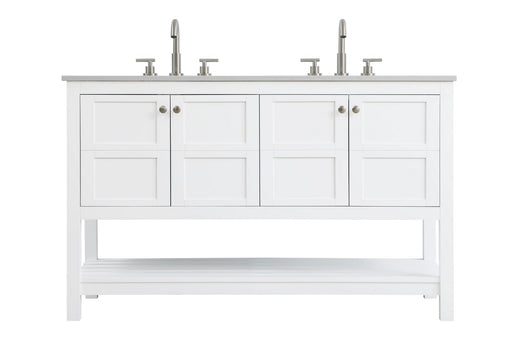 Elegant Lighting - VF16454DWH - Bathroom Vanity - Theo - white