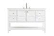 Elegant Lighting - VF16454WH - Bathroom Vanity - Theo - white