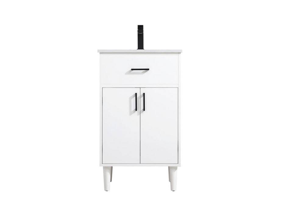 Elegant Lighting - VF25020MWH - Bathroom Vanity - Chandler - White